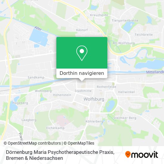 Dörnenburg Maria Psychotherapeutische Praxis Karte