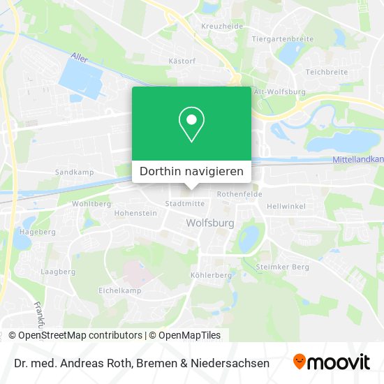 Dr. med. Andreas Roth Karte