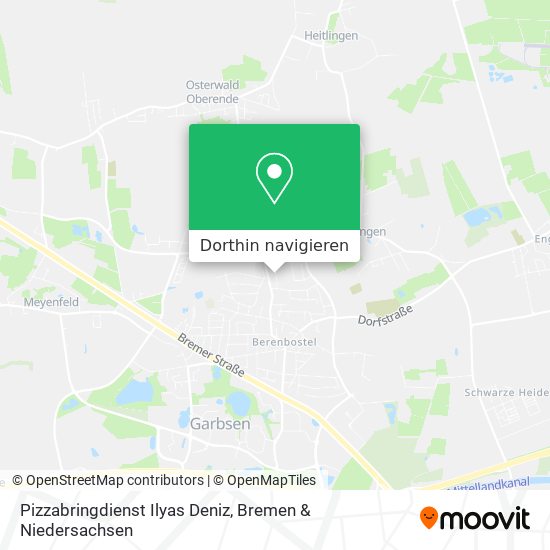 Pizzabringdienst Ilyas Deniz Karte
