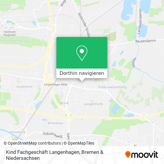 Kind Fachgeschäft Langenhagen Karte