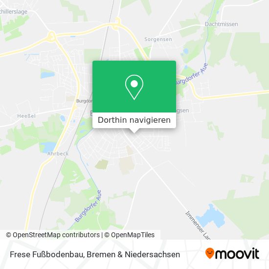 Frese Fußbodenbau Karte
