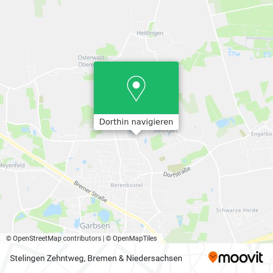 Stelingen Zehntweg Karte