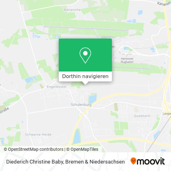Diederich Christine Baby Karte