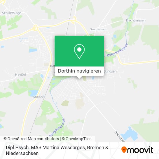 Dipl.Psych. MAS Martina Wessarges Karte