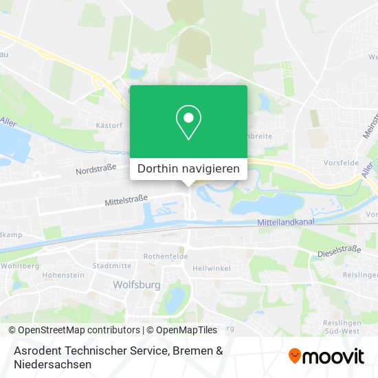 Asrodent Technischer Service Karte