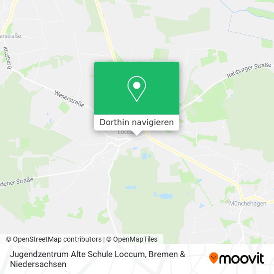 Jugendzentrum Alte Schule Loccum Karte