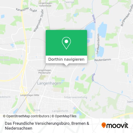 Das Freundliche Versicherungsbüro Karte