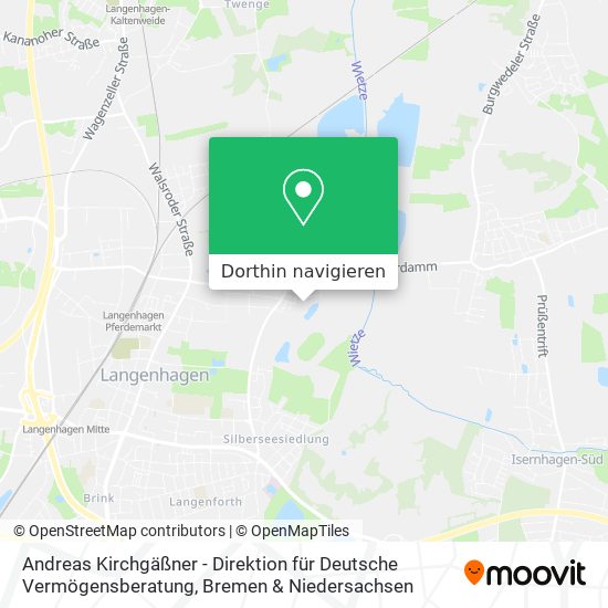 Andreas Kirchgäßner - Direktion für Deutsche Vermögensberatung Karte