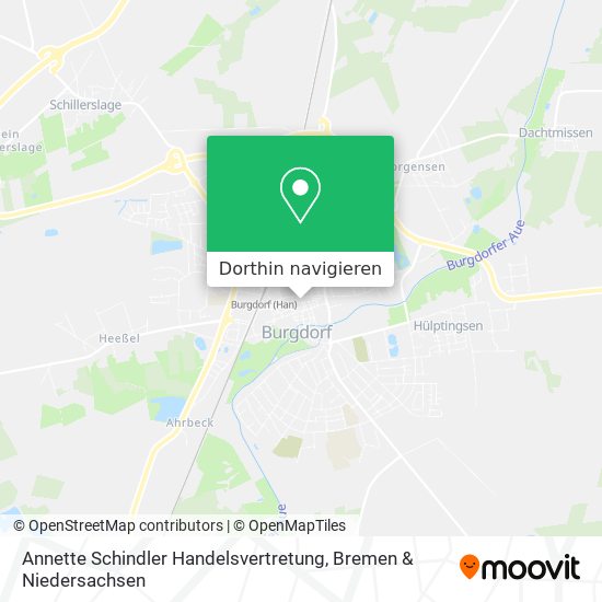 Annette Schindler Handelsvertretung Karte