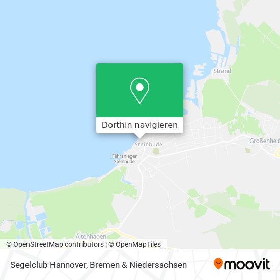 Segelclub Hannover Karte