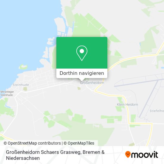 Großenheidorn Schaers Grasweg Karte
