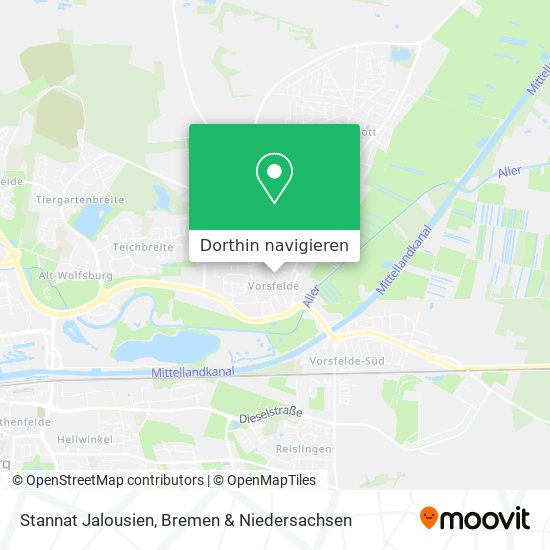 Stannat Jalousien Karte