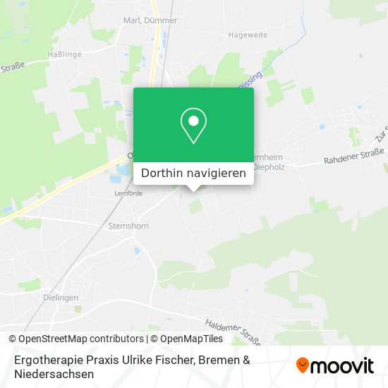 Ergotherapie Praxis Ulrike Fischer Karte