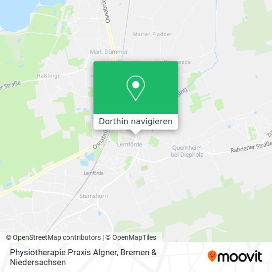 Physiotherapie Praxis Algner Karte