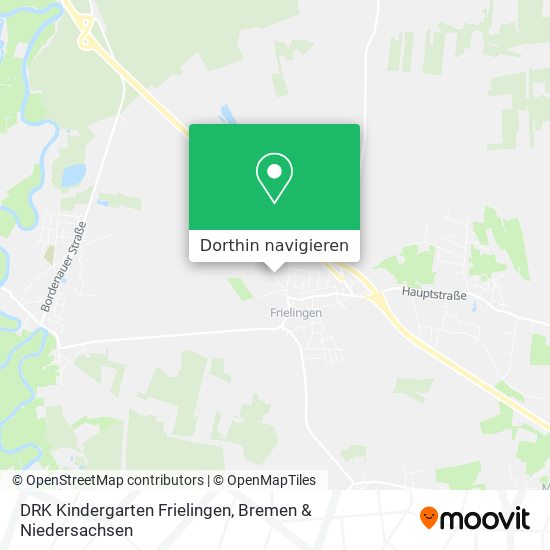 DRK Kindergarten Frielingen Karte