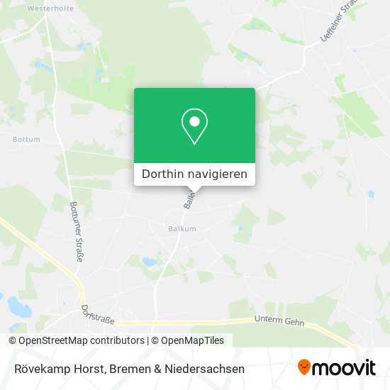 Rövekamp Horst Karte
