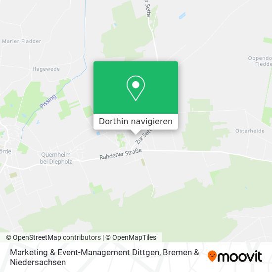 Marketing & Event-Management Dittgen Karte