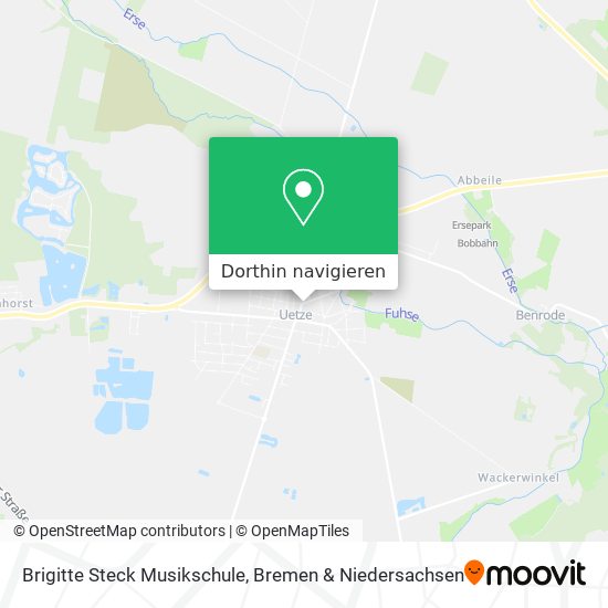 Brigitte Steck Musikschule Karte