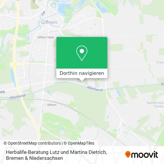 Herbalife-Beratung Lutz und Martina Dietrich Karte