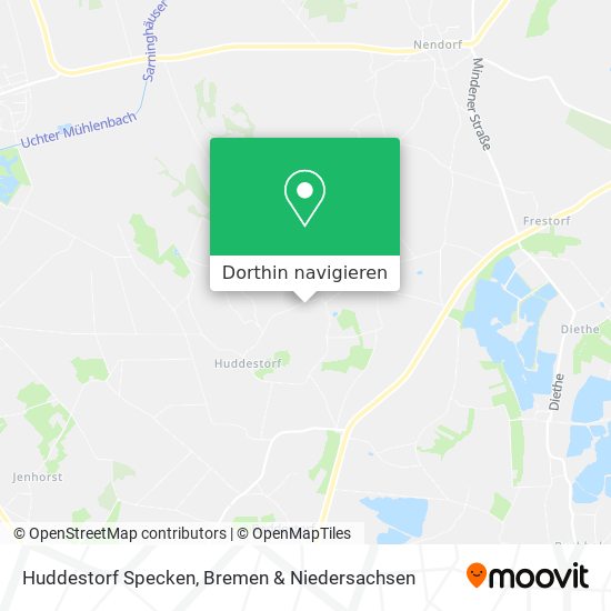 Huddestorf Specken Karte