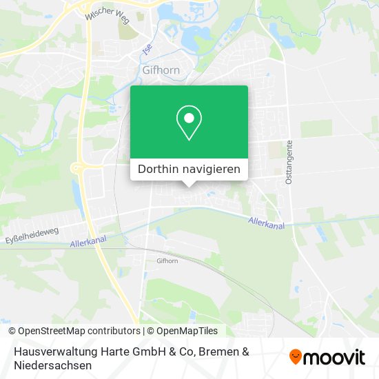 Hausverwaltung Harte GmbH & Co Karte