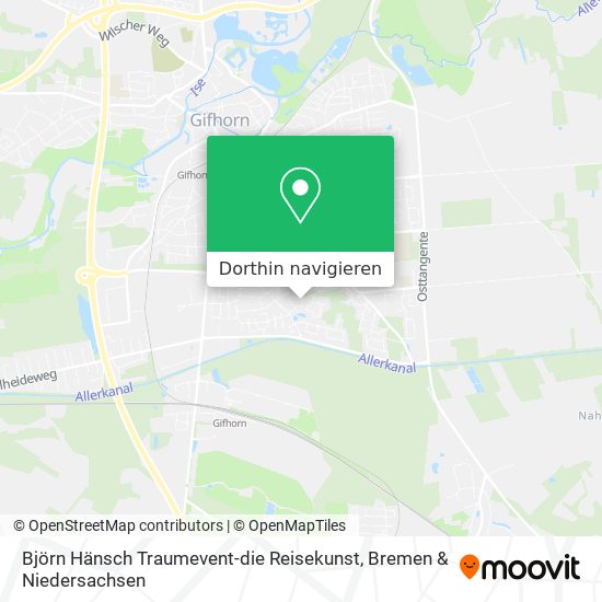Björn Hänsch Traumevent-die Reisekunst Karte