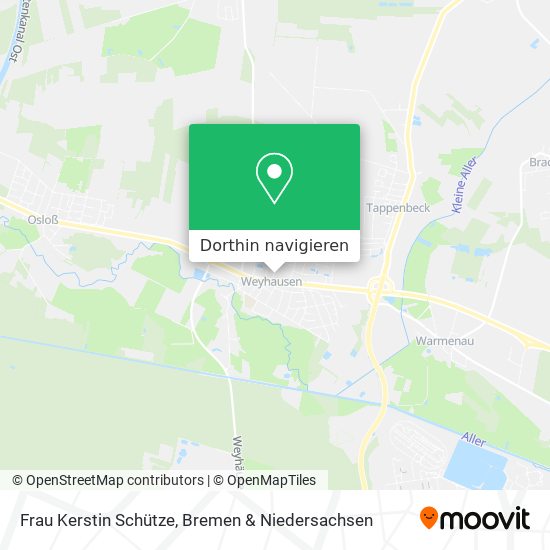Frau Kerstin Schütze Karte