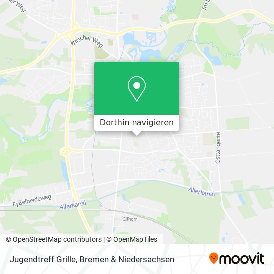 Jugendtreff Grille Karte