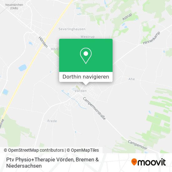 Ptv Physio+Therapie Vörden Karte