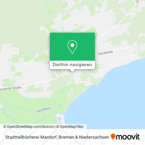 Stadtteilbücherei Mardorf Karte