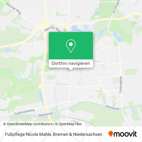 Fußpflege Nicole Mahle Karte