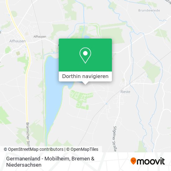 Germanenland - Mobilheim Karte