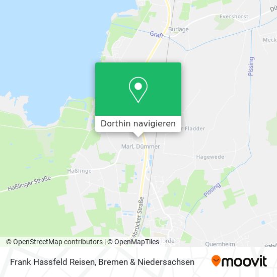 Frank Hassfeld Reisen Karte