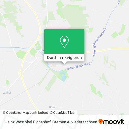 Heinz Westphal Eichenhof Karte