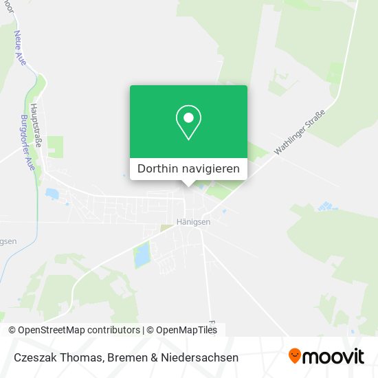 Czeszak Thomas Karte