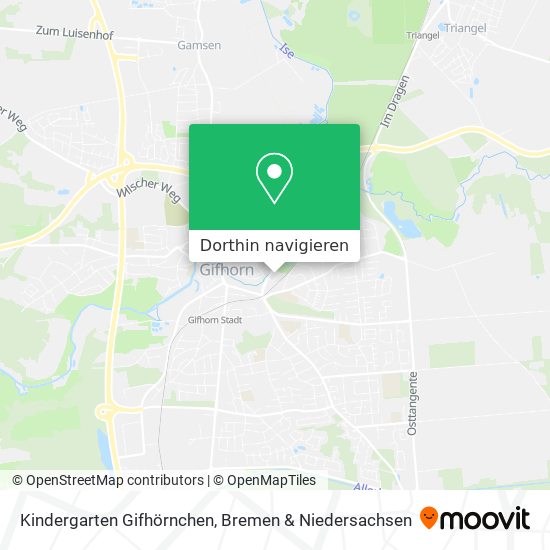 Kindergarten Gifhörnchen Karte