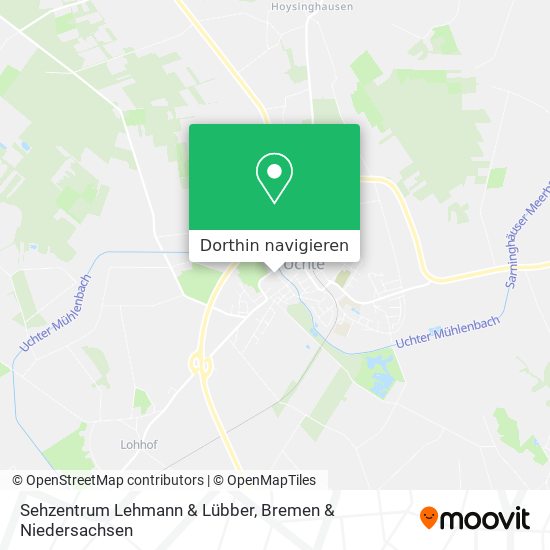 Sehzentrum Lehmann & Lübber Karte