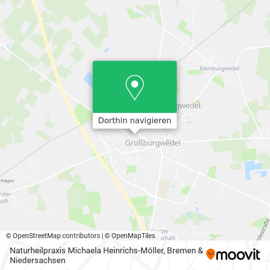 Naturheilpraxis Michaela Heinrichs-Möller Karte