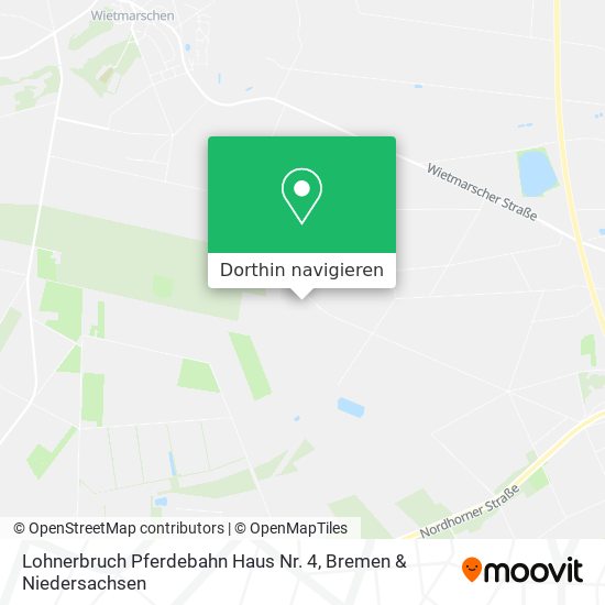 Lohnerbruch Pferdebahn Haus Nr. 4 Karte