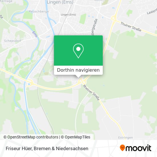 Friseur Hüer Karte