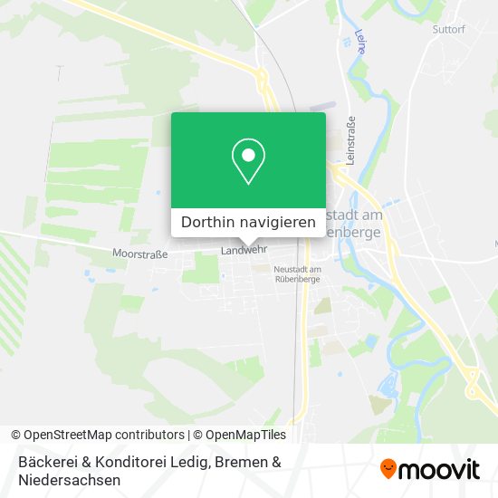 Bäckerei & Konditorei Ledig Karte