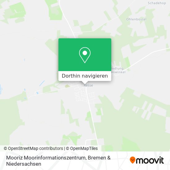 Mooriz Moorinformationszentrum Karte