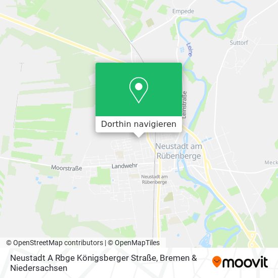 Neustadt A Rbge Königsberger Straße Karte
