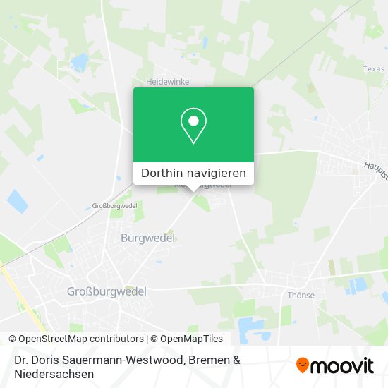 Dr. Doris Sauermann-Westwood Karte