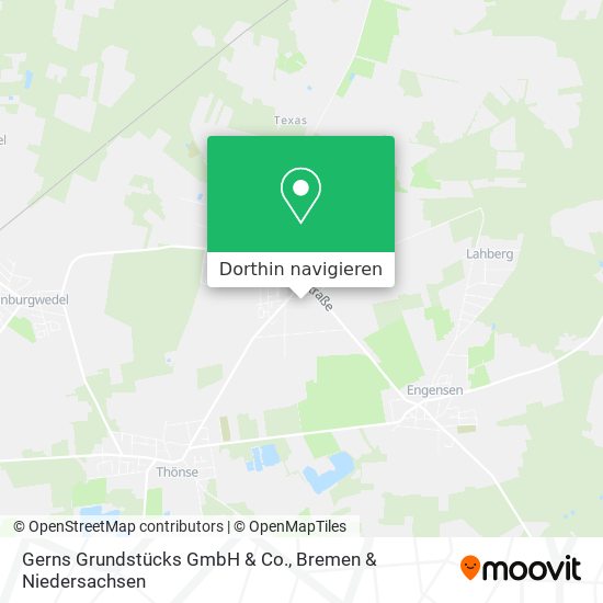 Gerns Grundstücks GmbH & Co. Karte