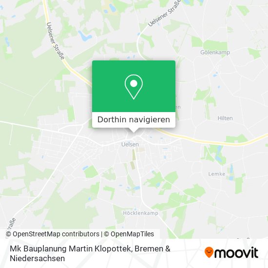 Mk Bauplanung Martin Klopottek Karte