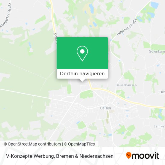 V-Konzepte Werbung Karte