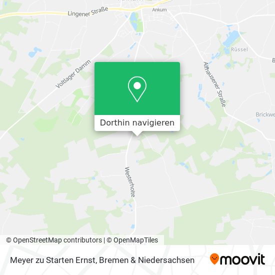 Meyer zu Starten Ernst Karte
