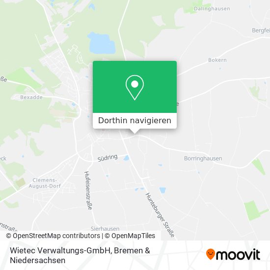 Wietec Verwaltungs-GmbH Karte