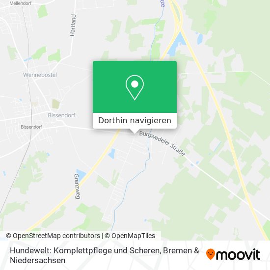 Hundewelt: Komplettpflege und Scheren Karte